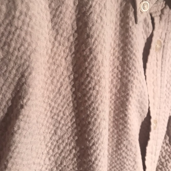 Textured Origami paper like polo shirt - Picture 4 of 7